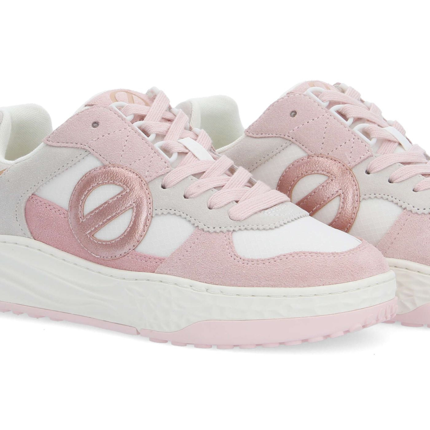 TYLER COURT W - SDE/GRID/NACRE - PINK/OFF WHITE/GOLD